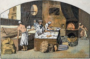 Une boulangerie au 18ème siècle