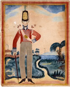 Un soldat du 7e régiment d