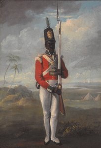 Un soldat du 8e régiment des Antilles - Unknown artist