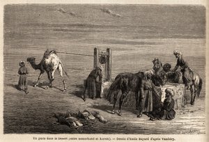 Un puits dans le désert, entre Samarkand et Karshi (villes de l
