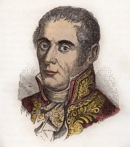 Alessandro Volta (1745-1827) scientifique italien, notable pour son invention de la pile voltaïque
