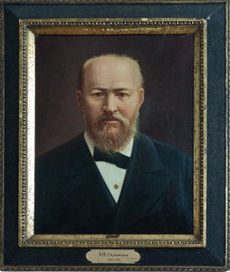 Portrait du dramaturge Alexandre N. Ostrovski (1823-1886) - Unknown artist