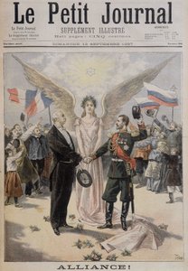 Alliance (entre la France et la Russie) - Couv. « Le Petit Journal » du 12 sept. - Unknown artist