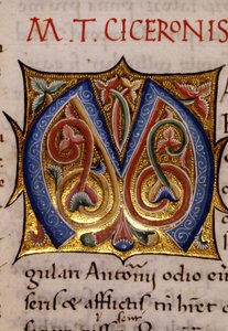 Alphabet : lettre M miniaturée
