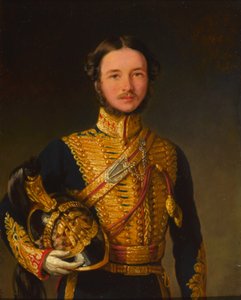 Un officier de la 1ère troupe, artillerie à cheval de Bombay