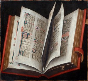 Un livre liturgique ouvert