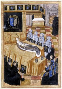 Anne de Bretagne sur son lit de mort (1514)