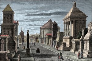Voie Appienne à Rome