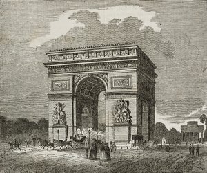 Arc de triomphe, Paris, France