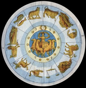 Signe astrologique - gravure de "Usi e Costumi di Tutti i Popoli dell