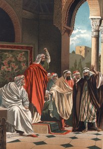 Averroès, philosophe et médecin arabe (1126-1198). de « La Ciencia y sus Hombres » par Louis Figuier. Barcelone 1881
