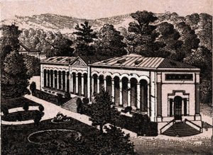 Baden-Baden, Allemagne : vue de la Colonnade. dans « Le Monde Illustré 168 vues» Non daté (fin du XIXe siècle) - Unknown artist