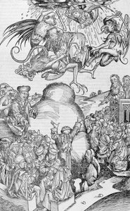 Croyances et superstitions. Dans « Chroniques de Nuremberg »