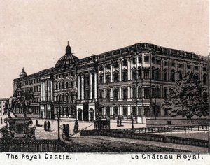 Berlin, Allemagne : vue du château royal
