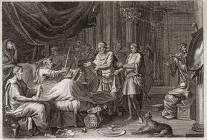 Bible de Royaumont, Ancien Testament : Judas Maccabée. Judas Maccabée succède à son père Matathias dans la conduite de l