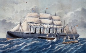 Paquebot britannique Great Eastern - Unknown artist