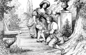 Catherine C. - dans "Histoire de ma vie" de Casanova, Bruxelles 1872 - Unknown artist