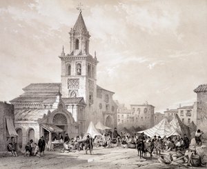 Église de la Feria à Séville, « Espagne artistique et monumentale des sites et monuments célèbres d