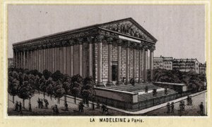 Église de la Madeleine à Paris - Unknown artist