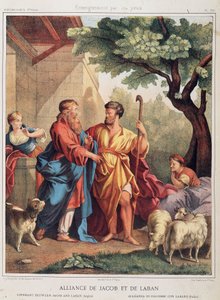 Alliance de Jacob et Laban dans « Histoire Sainte », éd. Hachette