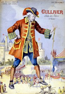 Couverture de "Gulliver chez les nains (Lilliputiens)", illustration du 19ème siècle - Unknown artist