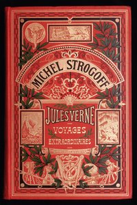 Couverture du livre de Jules Verne "Michel Strogoff", éd. Hetzel - Unknown artist