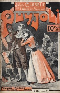 Couverture du roman « Puyjoli » (1890) par Jules Claretie (1840-1913). - Unknown artist