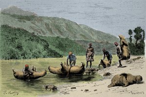 Us et coutumes de transport : peaux d