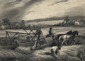 La moissonneuse de Cyrus McCormick de 1831, exposée à l