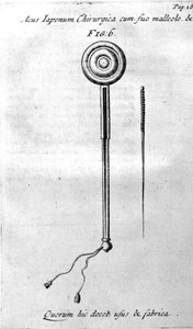 De Acupunctura par W.Ten Rhijne. Londres 1683. Premier texte occidental traitant de l