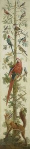 Représentation décorative avec des animaux. 1760-1800 - Unknown