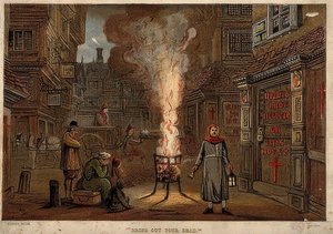 La grande peste de Londres, 1665 - Unknown