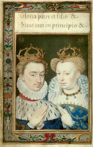Double portrait de Henri IV roi de France et Marguerite de Valois