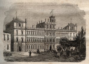 Palais ducal de Modène au XIXe siècle - Le Palais ducal 1634 - Palais ducal de Modène