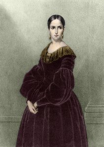 Élisabeth Rachel Félix, connue sous le nom de Mademoiselle Rachel (1821-1858), tragédienne française.
