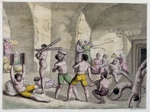 Eur Kaneh ou maison des divers exercices corporels, Perse