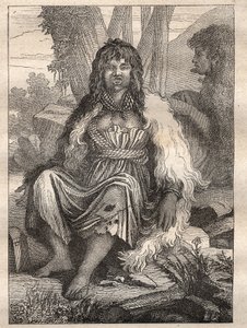 Expédition autour du monde (1785-1788) de Jean-François Galaup de La Pérouse (1741-1788) : types de femmes du port des Français (Alaska) - illustration tirée de « Les Grands Navigateurs du XVIIIe siècle » - Unknown artist