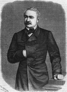 Ferdinand de Lesseps (1805-1894), diplomate et administrateur français.