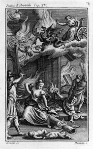 Frontispice de « La Poétique » par le philosophe grec Aristote (384-322 av. J.-C.). 17ème siècle - Unknown artist