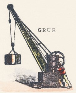 G : grue - Unknown artist