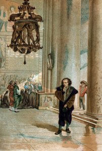 Galileo Galilei dit Galilée (1564-1642) observant l