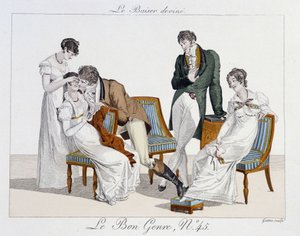 Jeu : «le baiser deviné» - dans «Le Bon Genre», No. 45
