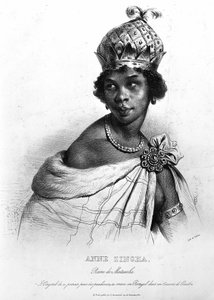 Ginga, la Reine Quilombola de Matamba et Angola. ANNE ZINGHA REINE D