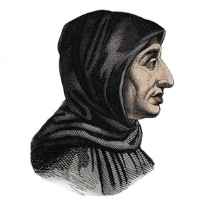 Girolamo Savonarola (1452-1498) prêtre dominicain italien et chef de Florence - Portrait de Jérôme Savonarole (Girolamo Savonarola (1452-1498), prédicateur et réformateur dominicain italien