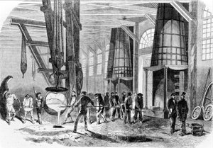 Fonderie de Grenelle en 1885 - Unknown artist
