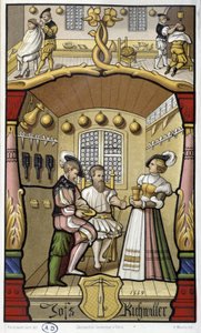 Scènes de coiffeur et de barbier - Unknown artist