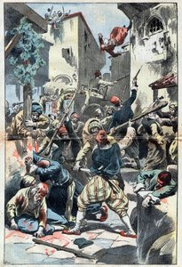 Massacres hamidiens : le massacre des Arméniens à Constantinople - Unknown artist