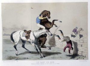 Équitation : Le saut du mur, Steeple - dans « Le Centaure »