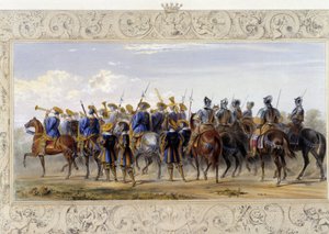 Gardes à cheval - dans "Chevalier d