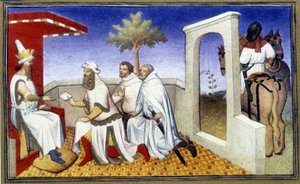 Comment le Grand Khan a remis aux frères Polo les tablettes de commandement, début du 20e siècle (impression)